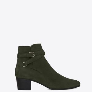 Saint Laurent Blake 40 Jodhpur Suede 35.5